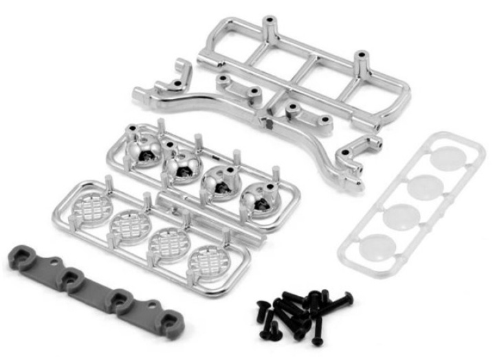 Takramp 4st Extraljus Krom (LED ingår ej)* i gruppen Katalog / Fabrikat / R / RPM / Bildelar hos Minicars Hobby Distribution AB (RPM80783)