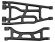 Suspension Arms Upper & Lower Black (Pair) X-Maxx