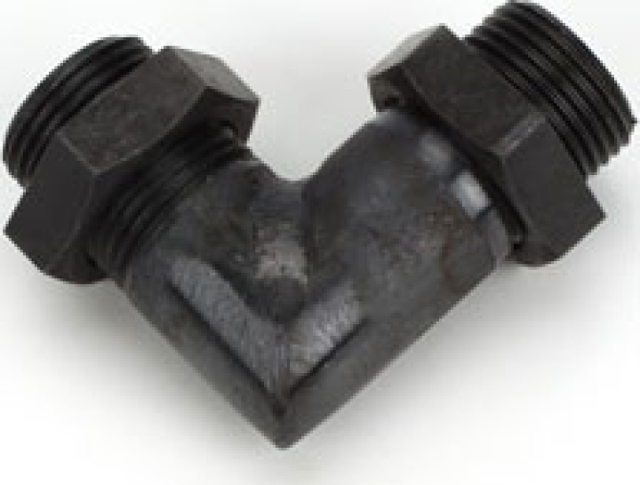 Avgasadapter Vinklad FA-125, FG-21 i gruppen Katalog / Fabrikat / S / Saito / Reservdelar hos Minicars Hobby Distribution AB (SA125A163)