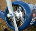 FA-120R3 20cc 4-takts 3-cyl Stjärnmotor Metanol
