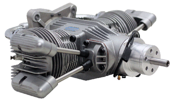 FG-100TS Twin 4-takts Bensinmotor i gruppen Katalog / Fabrikat / S / Saito / Bensinmotorer hos Minicars Hobby Distribution AB (SAFG-100TS)