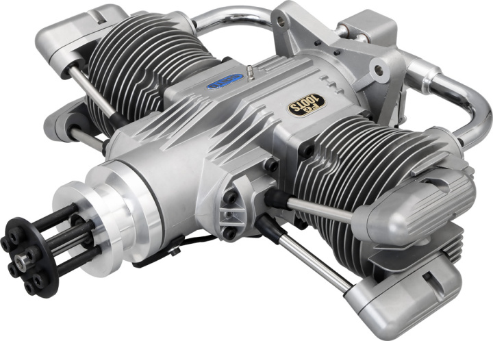 FG-100TS Twin 4-Cycle Gas Engine in the group Catalog / Brands / S / Saito at Minicars Hobby Distribution AB (SAFG-100TS)