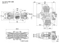 FG-100TS Twin 4-takts Bensinmotor