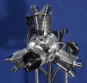 FG-33R3 33cc 4-takts 3-cyl Stjärnmotor Bensin
