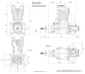 FG-41X 41.2cc 4-takts Bensinmotor