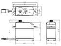 Servo Budget 6.5kg 0.11s 40.7x20x39.9mm