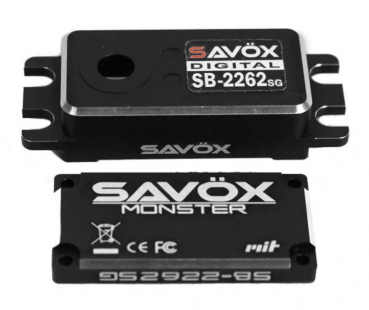 Servohus SB-2262SG i gruppen Katalog / Fabrikat / S / Savöx / Servohus hos Minicars Hobby Distribution AB (SAV-CASESB2262SG)