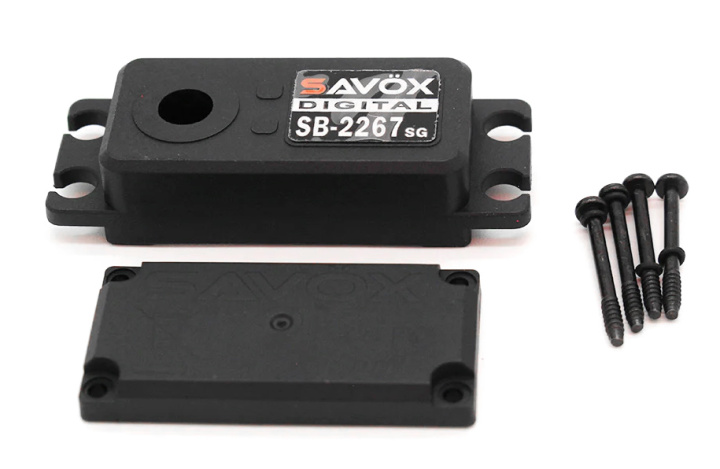 Servohus SB-2267SG i gruppen Katalog / Fabrikat / S / Savöx / Servohus hos Minicars Hobby Distribution AB (SAV-CASESB2267SG)