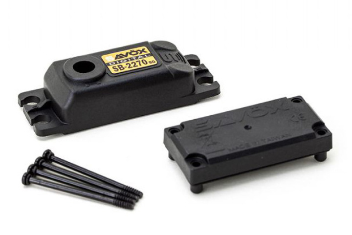 Servohus SB-2270SG i gruppen Katalog / Fabrikat / S / Savöx / Servohus hos Minicars Hobby Distribution AB (SAV-CASESB2270SG)