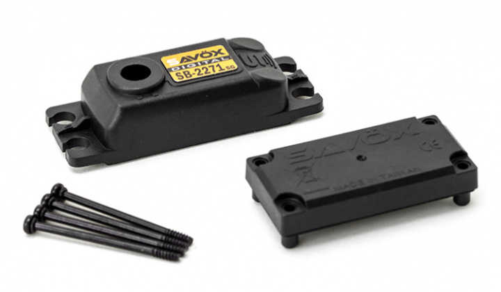 Servohus SB-2271SG i gruppen Katalog / Fabrikat / S / Savöx / Servohus hos Minicars Hobby Distribution AB (SAV-CASESB2271SG)