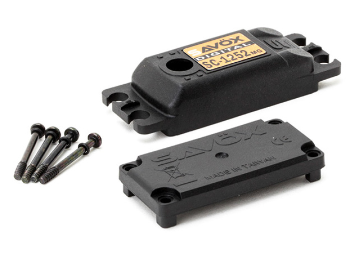 Servohus SC-1252MG i gruppen Katalog / Fabrikat / S / Savöx / Servohus hos Minicars Hobby Distribution AB (SAV-CASESC1252MG)