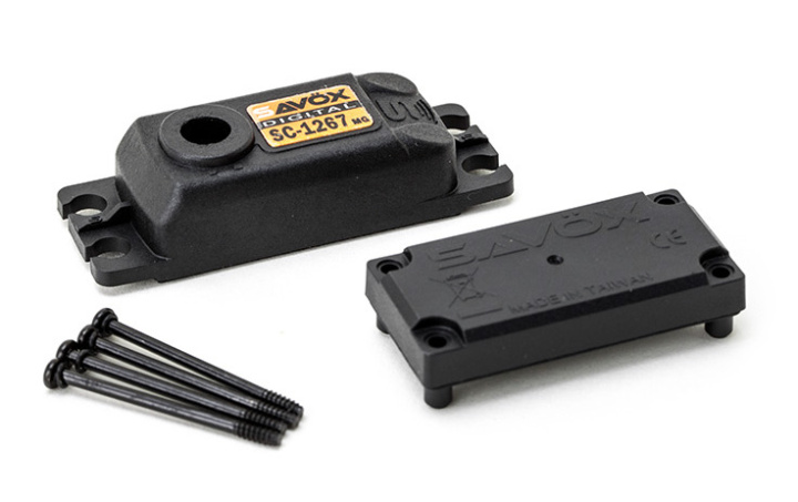 Servohus SC-1267SG i gruppen Katalog / Fabrikat / S / Savöx / Servohus hos Minicars Hobby Distribution AB (SAV-CASESC1267SG)