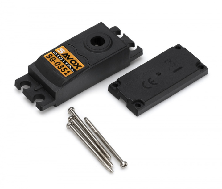 Servohus SG-0351 i gruppen Katalog / Fabrikat / S / Savöx / Servohus hos Minicars Hobby Distribution AB (SAV-CASESG0351)