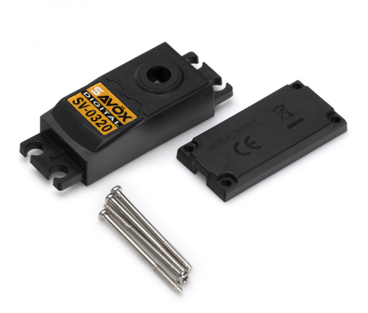 Servohus SV-0320 i gruppen Katalog / Fabrikat / S / Savöx / Servohus hos Minicars Hobby Distribution AB (SAV-CASESV0320)