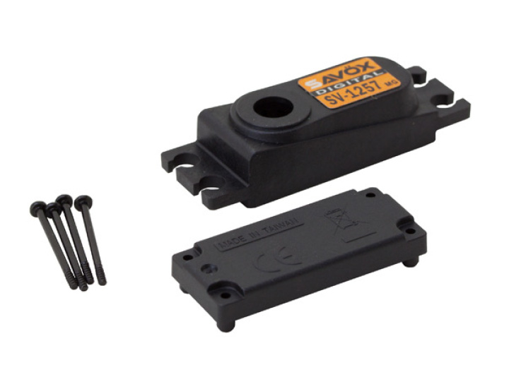 Servohus SV-1257MG i gruppen Katalog / Fabrikat / S / Savöx / Servohus hos Minicars Hobby Distribution AB (SAV-CASESV1257MG)