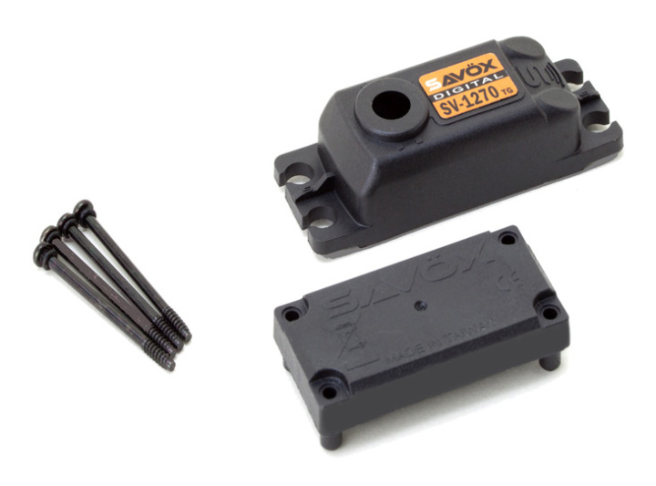 Servohus SV-1270TG i gruppen Katalog / Fabrikat / S / Savöx / Servohus hos Minicars Hobby Distribution AB (SAV-CASESV1270TG)