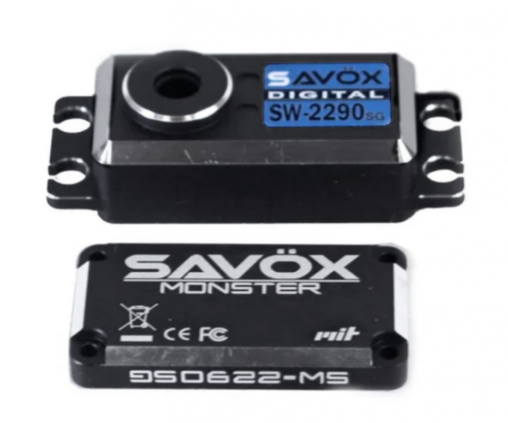 Servohus SW-2290SG i gruppen Katalog / Fabrikat / S / Savöx / Servohus hos Minicars Hobby Distribution AB (SAV-CASESW2290SG)
