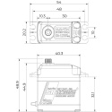 SA-1230SG Plus Servo 36Kg 0,16s Alu Coreless Ståldrev