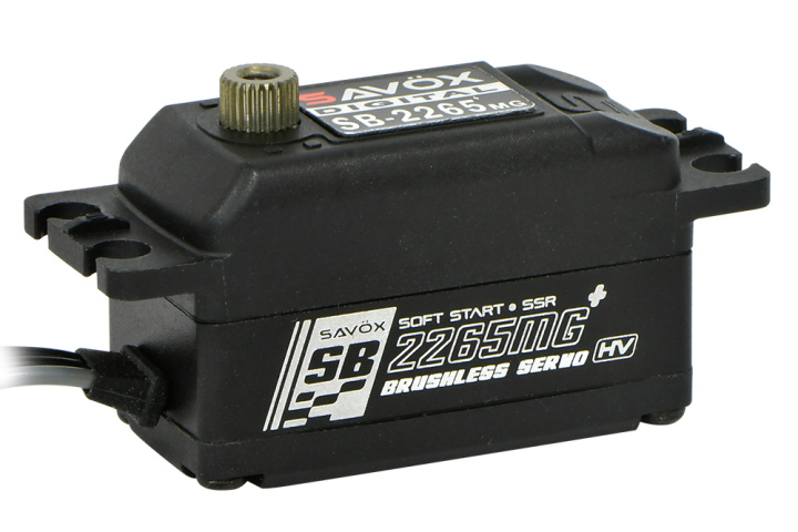 SB-2265MG Plus Servo 13Kg 0,08s HV Brushless Metalldrev Lågt i gruppen Katalog / Fabrikat / S / Savöx / Servo hos Minicars Hobby Distribution AB (SAV-SB2265MGPLUS)