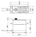 SB-2280SG Servo 50Kg 0,14s HV Alu Brushless