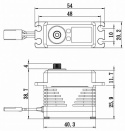SB-2295SG Servo 32Kg 0,06s HV Alu Brushless