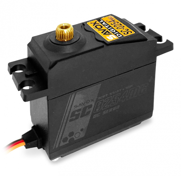 SC-0254MG Plus Servo 7,2Kg 0,14s Metalldrev i gruppen Katalog / Fabrikat / S / Savöx / Servo hos Minicars Hobby Distribution AB (SAV-SC0254MGPLUS)