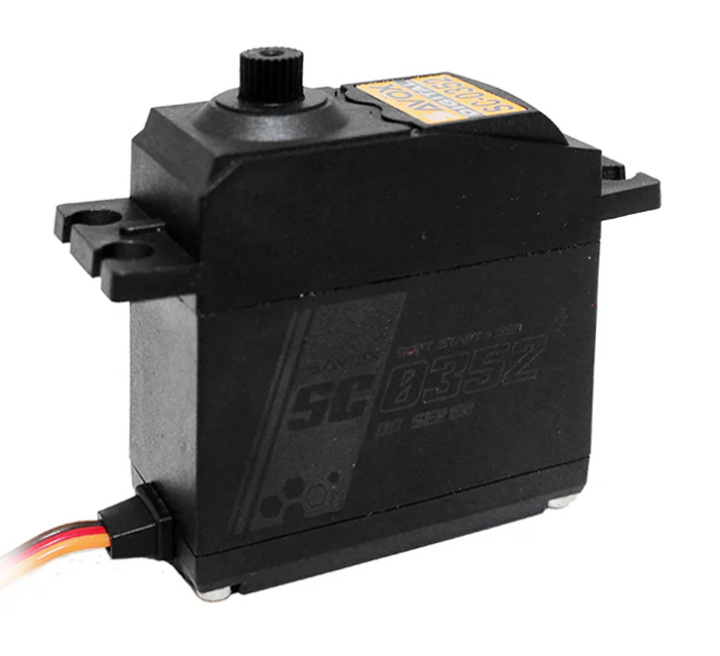 SC-0352 Plus Servo 6,5Kg 0,11s i gruppen Katalog / Fabrikat / S / Savöx / Servo hos Minicars Hobby Distribution AB (SAV-SC0352PLUS)
