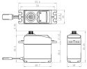 SC-0352 Servo 6,5Kg 0,14s*