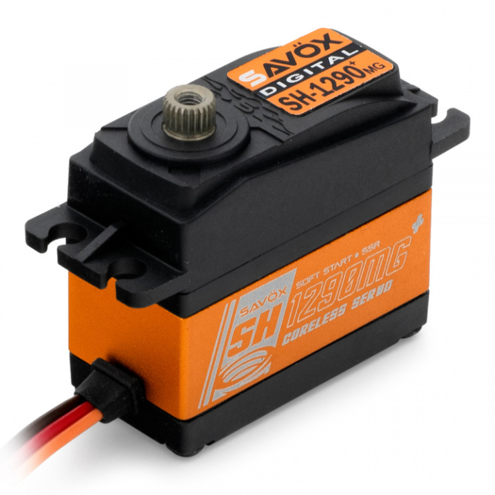 SH-1290MG Plus Servo 5Kg 0,05s Alu Coreless Metalldrev i gruppen Katalog / Fabrikat / S / Savöx / Servo hos Minicars Hobby Distribution AB (SAV-SH1290MGPLUS)