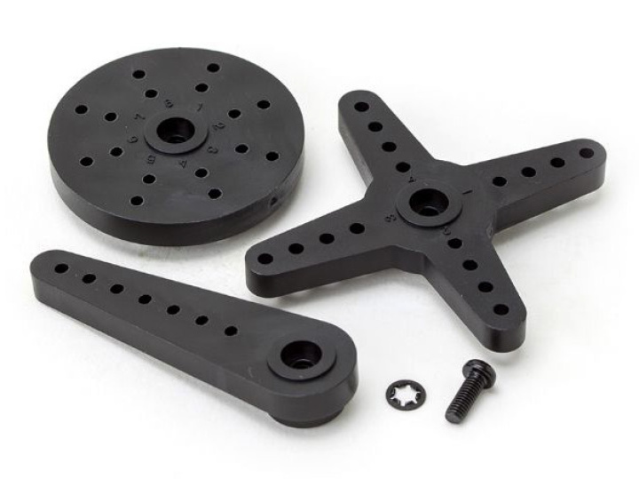 Servoarmar Set (3st) Plast med Skruv för 1/5 15T i gruppen Katalog / Fabrikat / S / Savöx / Servoarmar hos Minicars Hobby Distribution AB (SAV-SH60M)