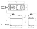 SV-0220MG Servo 8Kg 0,13s HV Metalldrev*