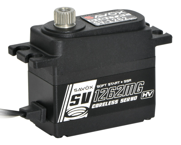 SV-1262MG Servo 7Kg 0.095s Metal Gear Mini in the group Catalog / Brands / S / Savöx / Servo at Minicars Hobby Distribution AB (SAV-SV1262MG)