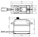 SV-1270TG Plus Servo 45kg 0.10s HV Alu Coreless Titandrev