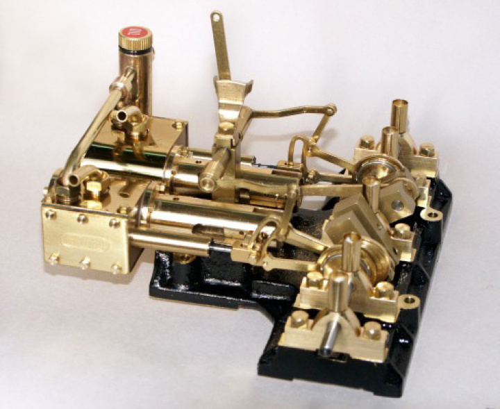 Ångmotor Y2DR i gruppen Katalog / Fabrikat / S / Saito / Ångmaskiner hos Minicars Hobby Distribution AB (SAY2DR)