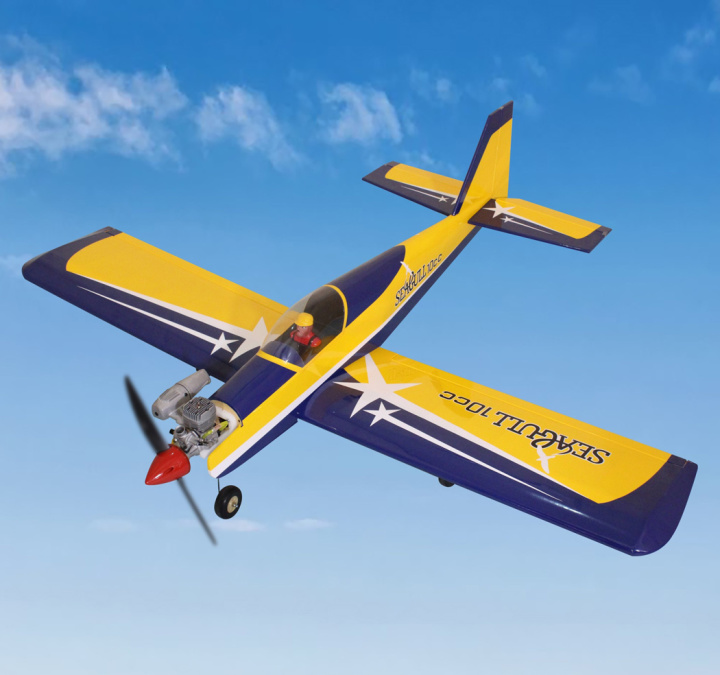 Sport Trainer V2 Low Wing Flygplan 7.5cc 1525mm i gruppen Katalog / Modeller R/C / Flygplan / Flygplan ARF Bensin hos Minicars Hobby Distribution AB (SEA10N)