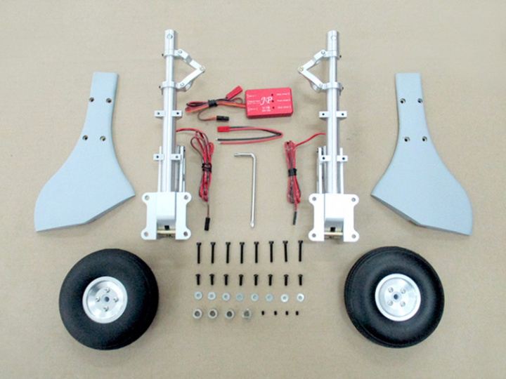 Elektriskt Infällbart Landställ 95 grader Spitfire i gruppen Katalog / Fabrikat / S / Seagull / Reservdelar hos Minicars Hobby Distribution AB (SEA150-260)