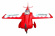 Cassutt 3M Air Race Röd 1630mm spv.