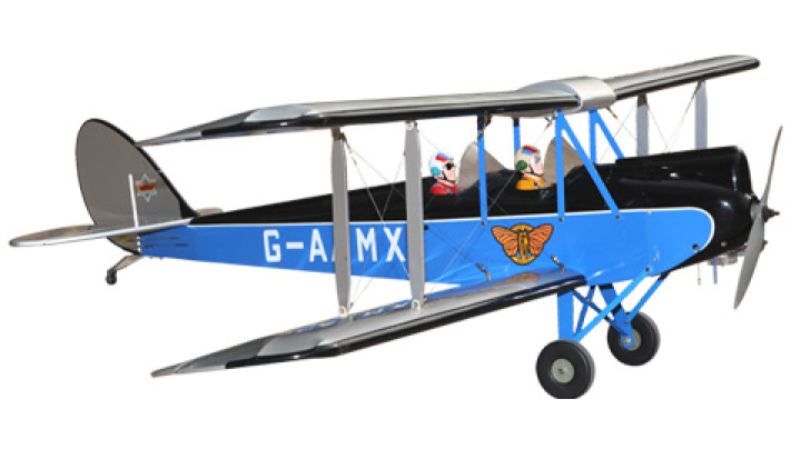 DH-60 Gipsy Moth .91 ARF Seagull* i gruppen Katalog / Fabrikat / S / Seagull / Flygplan hos Minicars Hobby Distribution AB (SEA169)