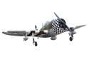 P-47G Thunderbolt \'\'Snafu\'\' 160cm ARF Electric retracts