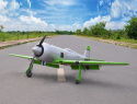 YAK-11 Reno Racer Perestroika 1800mm 35cc Gas Grön ARF