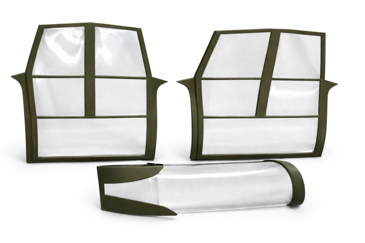 Canopy set L-4 Grasshopper in der Gruppe Katalog / Hersteller / S / Seagull / Spare Parts bei Minicars Hobby Distribution AB (SEA325.4)