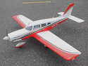 Piper Cherokee 153cm 10-15cc Red ARF