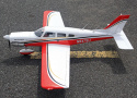 Piper Cherokee 153cm 10-15cc Red ARF