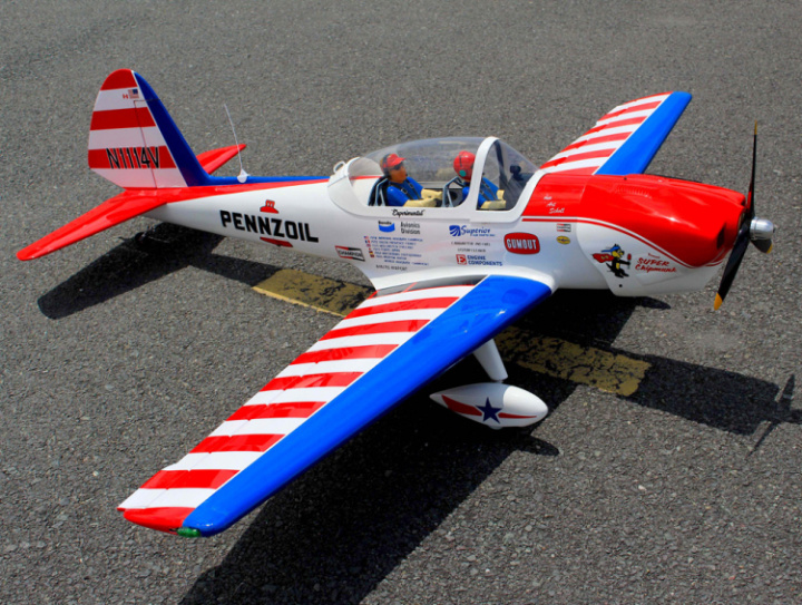 Art Scholl´s Super Chipmunk 2058mm 35-40cc Gas i gruppen Katalog / Fabrikat / S / Seagull / Flygplan hos Minicars Hobby Distribution AB (SEA397Art)