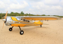 Cessna 195 229cm 35-50cc Gas ARF Gul/Silver