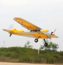 Cessna 195 229cm 35-50cc Gas ARF Gul/Silver