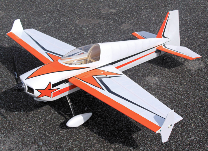 Laser 30E 3D 122cm Orange/White ARF in der Gruppe Katalog / Hersteller / S / Seagull / Airplane bei Minicars Hobby Distribution AB (SEA417)