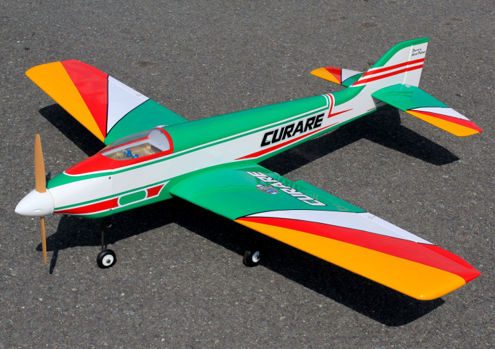 Curare Classic ARF Pattern Green 162cm .61-.75/60E Eletric Retracts in der Gruppe Katalog / Hersteller / S / Seagull / Airplane bei Minicars Hobby Distribution AB (SEA428GGear)