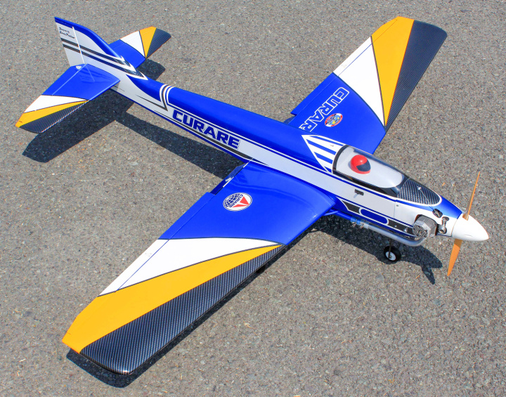 Curare Classic ARF Pattern Blå 162cm .61-.75/60E Utan Landställ i gruppen Katalog / Fabrikat / S / Seagull / Flygplan hos Minicars Hobby Distribution AB (SEA428)