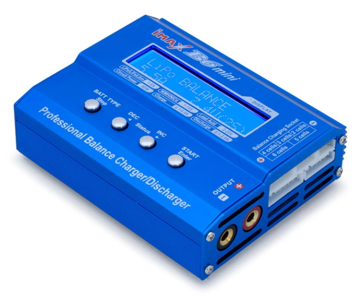 SkyRC B6 Mini Charger 60W 6A 1-6S 12VDC in der Gruppe Katalog / Hersteller / S / SkyRC / Chargers & Power Supply bei Minicars Hobby Distribution AB (SK100084)